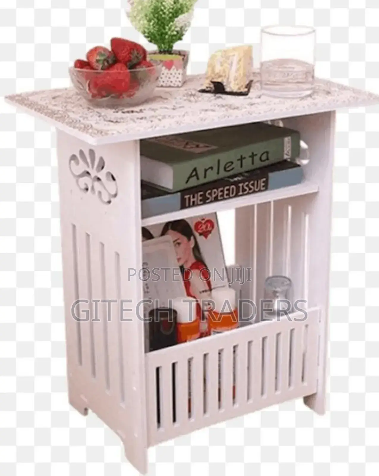 *Rectangular Magazine Rack
