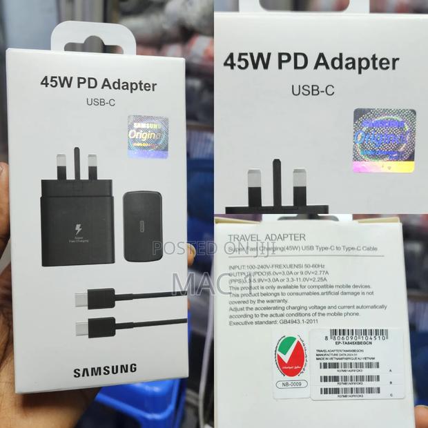 45w Samsung S22,S23,S24 C to C Charger