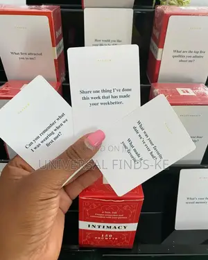 Intimacy Deck Card Game-Perfect for Couples Date Nights