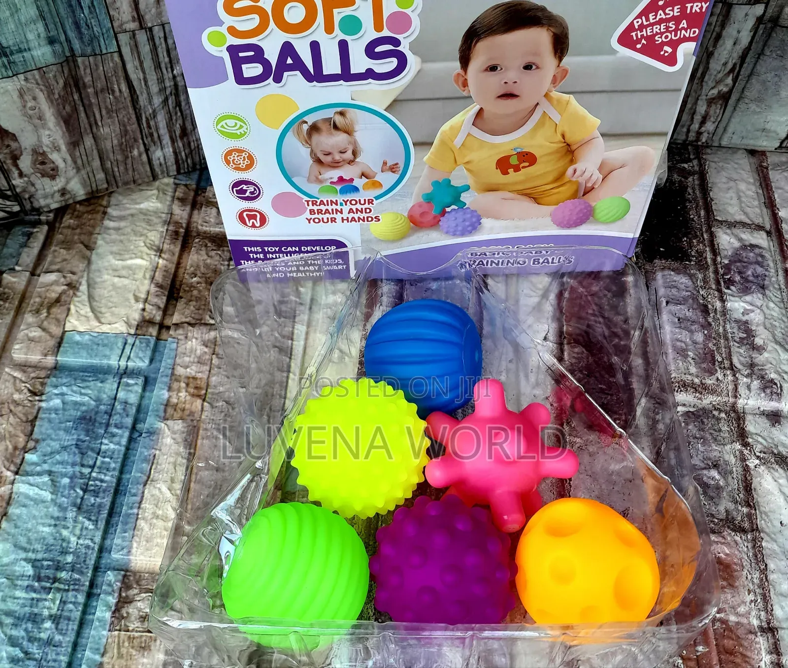 6 Piece Sensory Balls