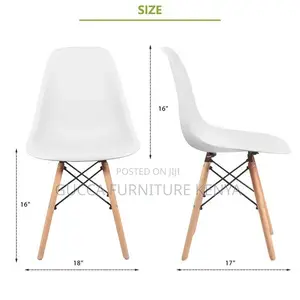 Home Chairs: Indoor Aimes Side Chair in White