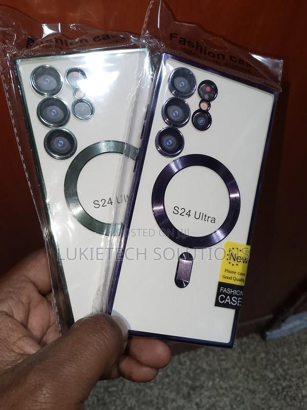 Samsung S24 Ultra Clear Magnetic Phone Cases - thumbnail 2