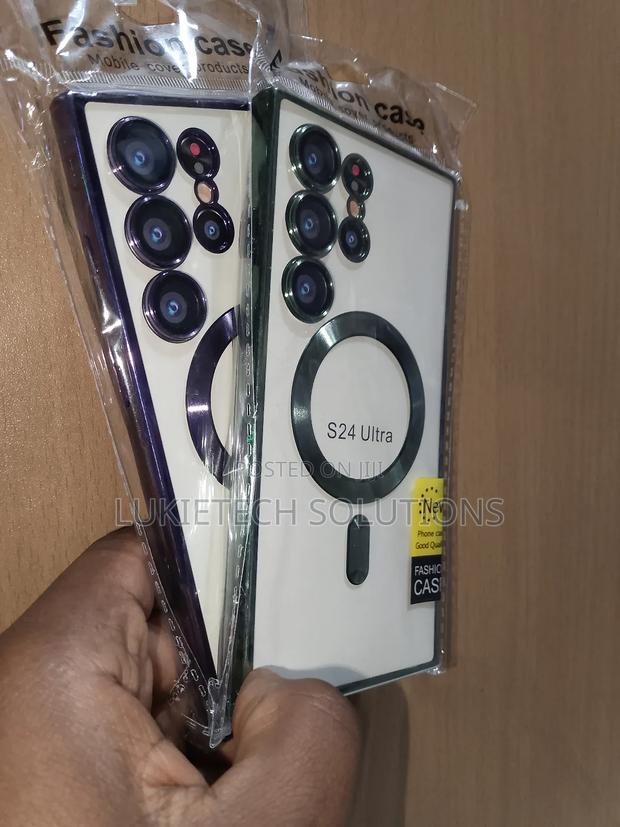 Samsung S24 Ultra Clear Magnetic Phone Cases - main view