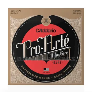 D'addario, Classical Guitar Strings, Pro Arte, Normal Clear