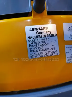 Lenhard Germany 100l Wet and Dry Vacuum Cleaner