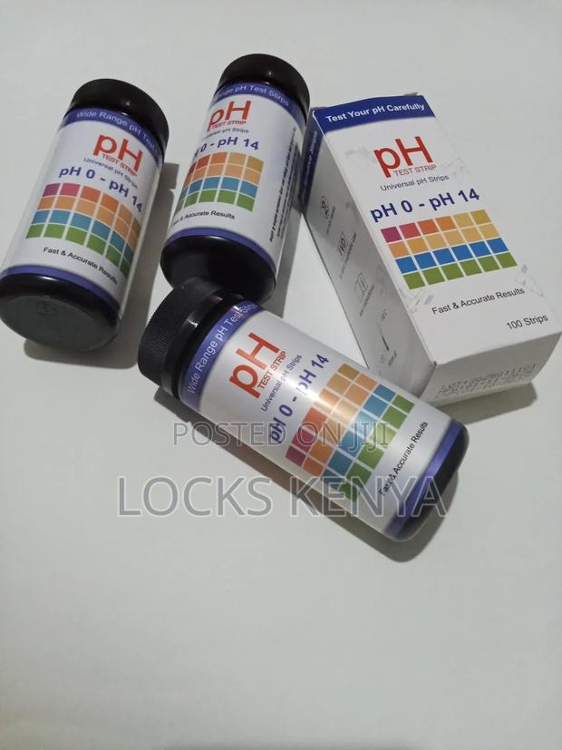 4 Colour Block Ph Test Strips