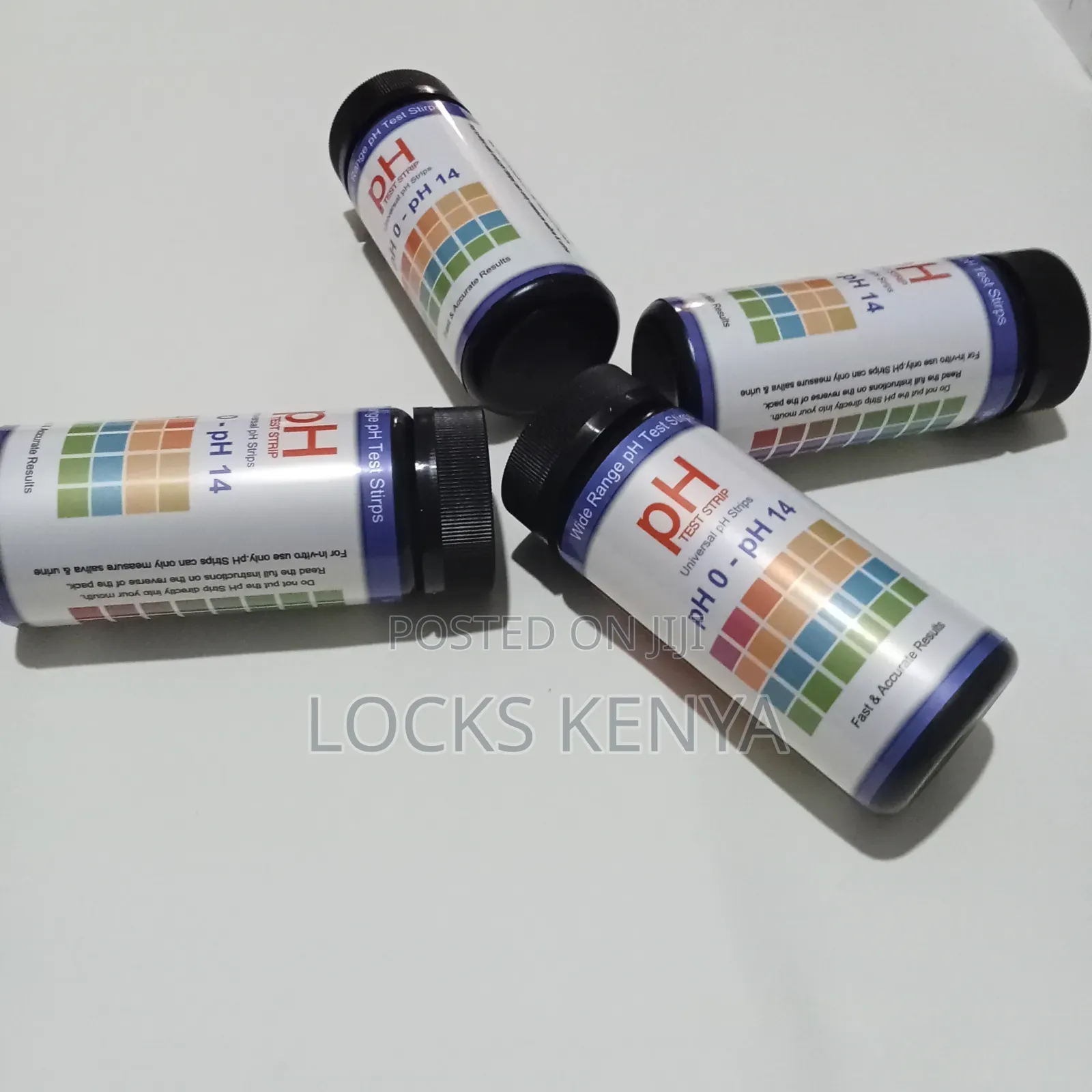 Contaminant Detecting Ph Test Strips