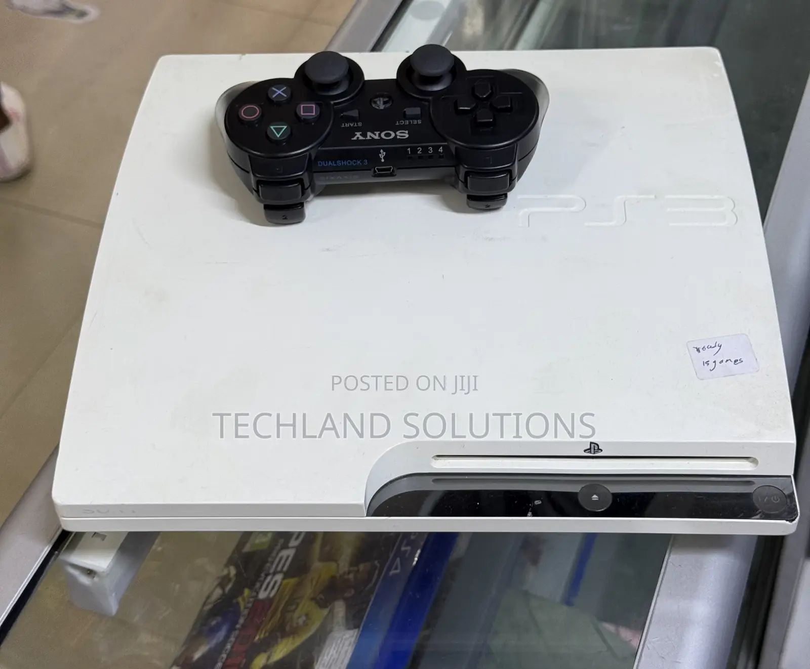 White Homeused Ps3 Slim