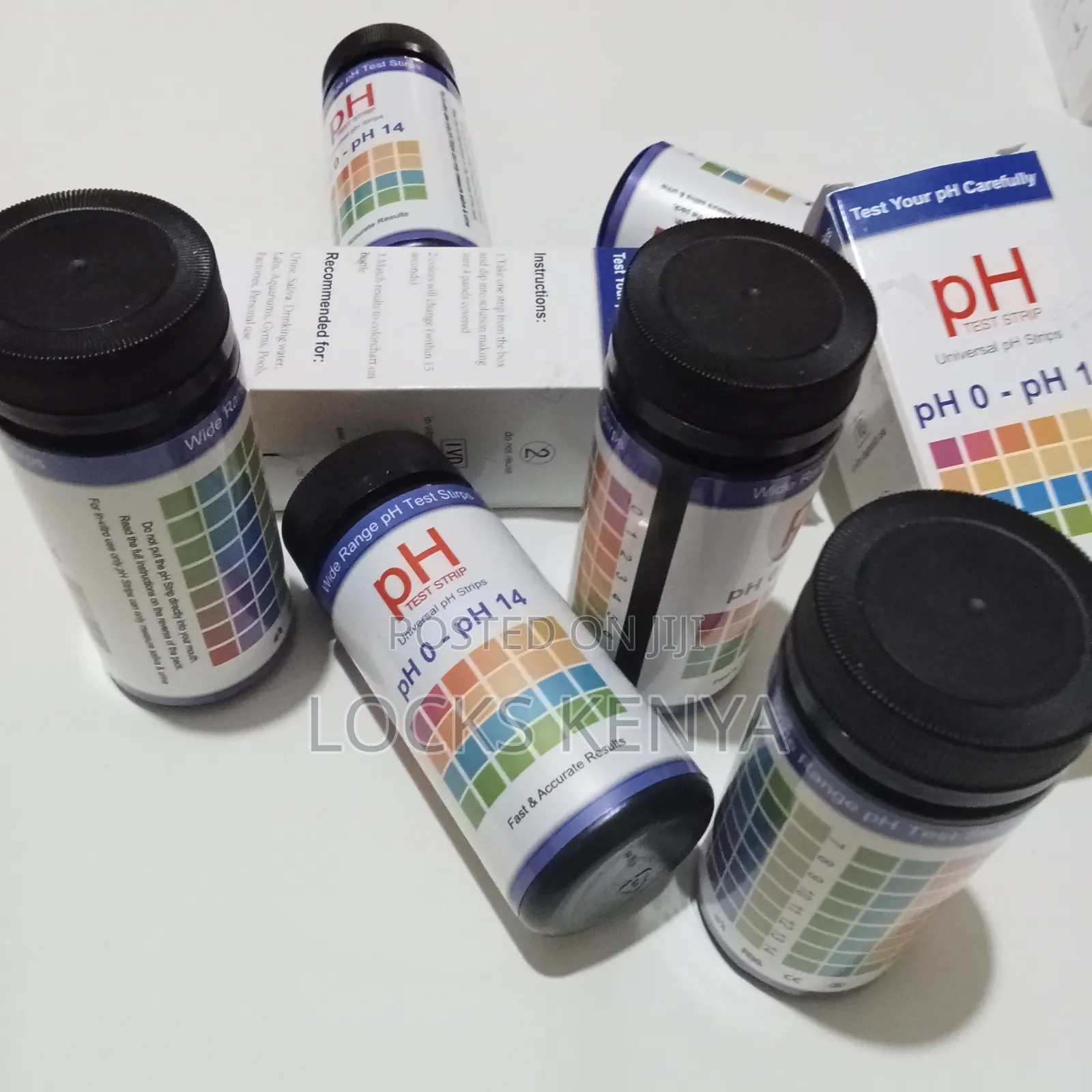 Biological Research Ph Test Strips