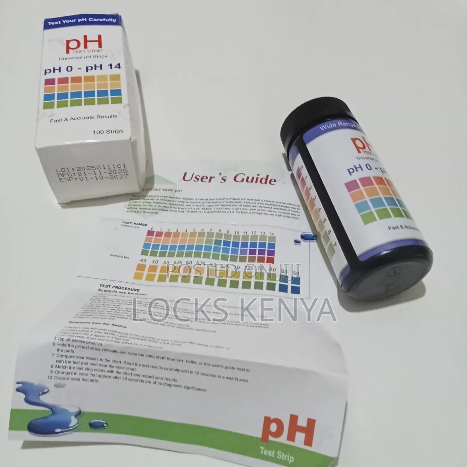 Wide Range Ph Test Strips