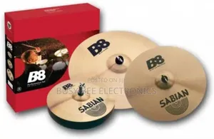 Sabian B8 Performance Cymbal Set – 14′′ Hh, 16′′ Crash/Ride