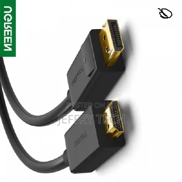 Ugreen Dp Male to Hdmi Male Cable 2m (Black) – Dp101