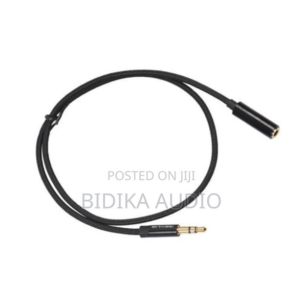 3.5mm Stereo Audio Aux Headphone Cable Extension Cord Male