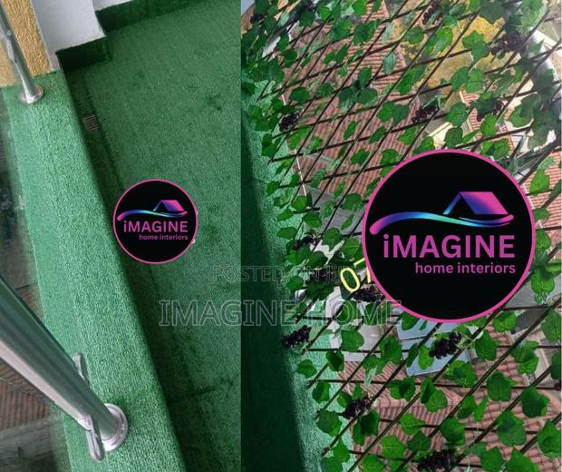 Expandable/Artificial Green Grass Carpet - main view