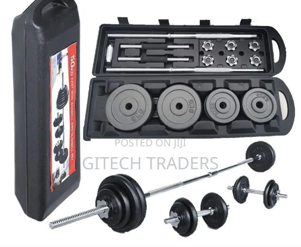 50kg York Barbell and Dumbbell Set