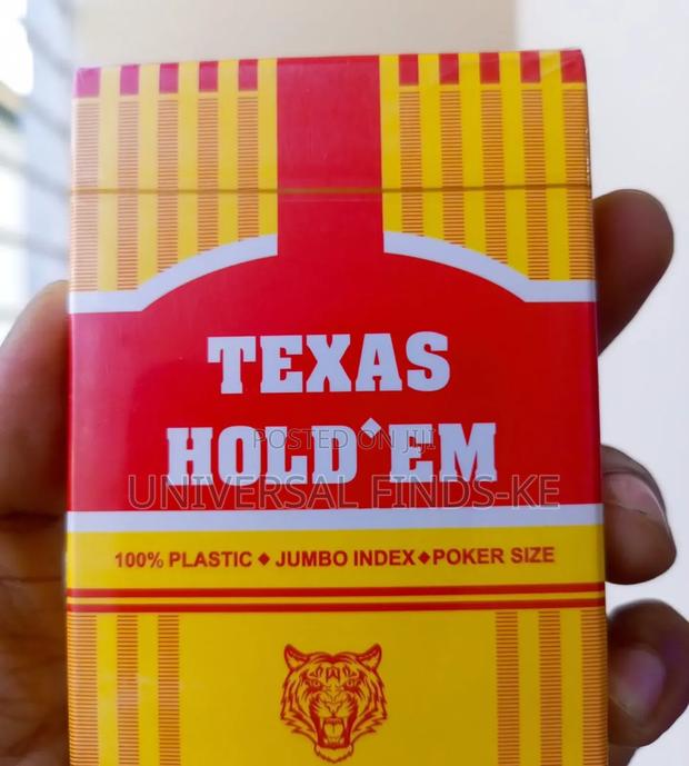 Texas Hold'em Card Game-Plastic Cards - main view
