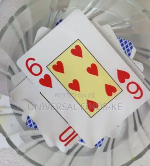 Texas Hold'em Card Game-Plastic Cards
