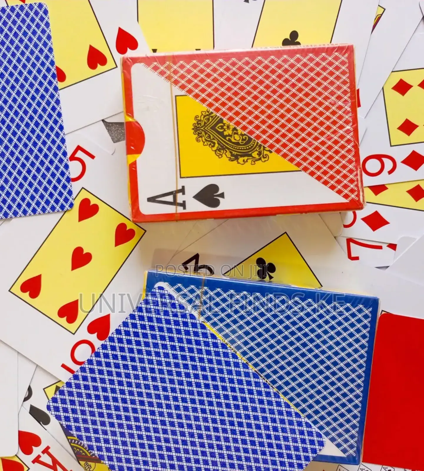Texas Hold'em Card Game-Plastic Cards
