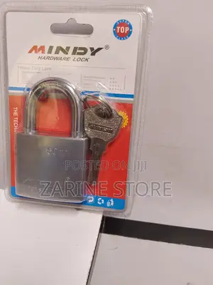 Heavy Duty Mindy 50mm Padlock With 4 Keys Anti-Rust Padlock