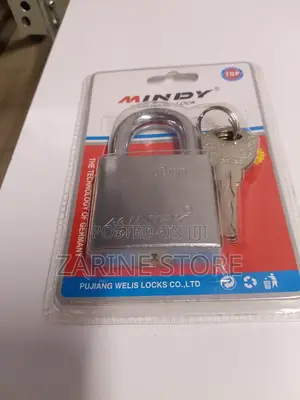 Mindy Top Security Padlock 50mm With 4 Keys