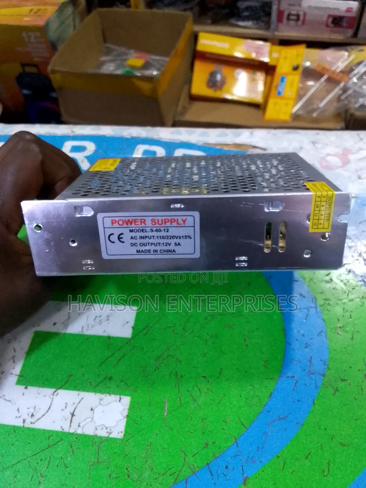 12v 5amps Power Supply