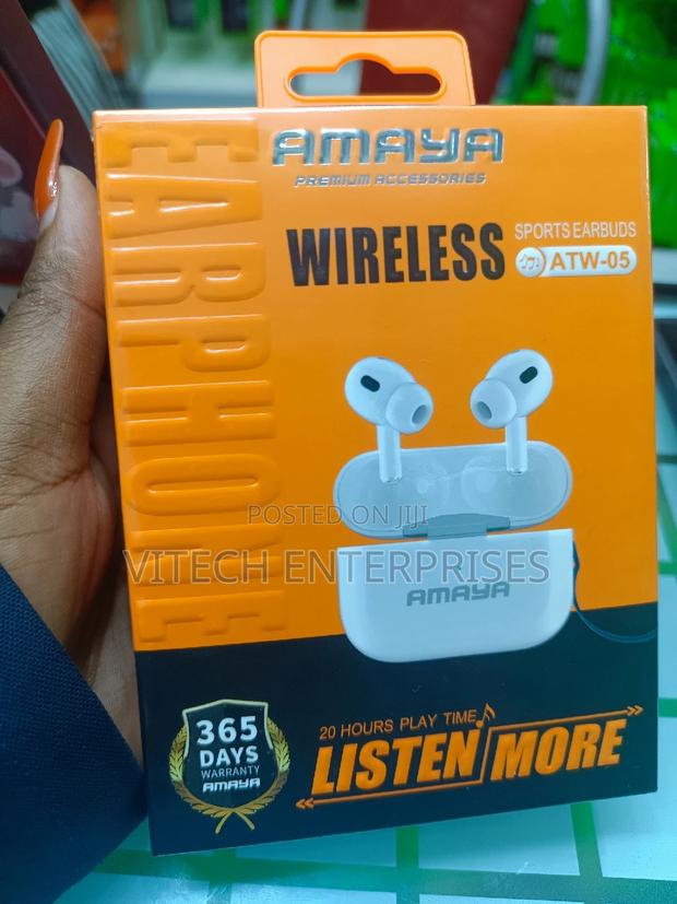 Amaya Wireless Earbuds - main view