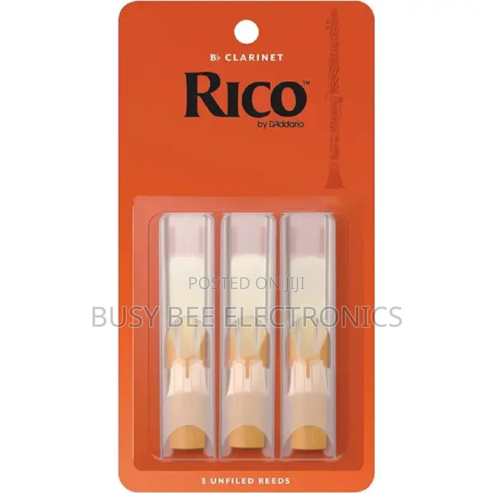 D’Addario Rico, 3 Pak, Bb Clar, 2.5