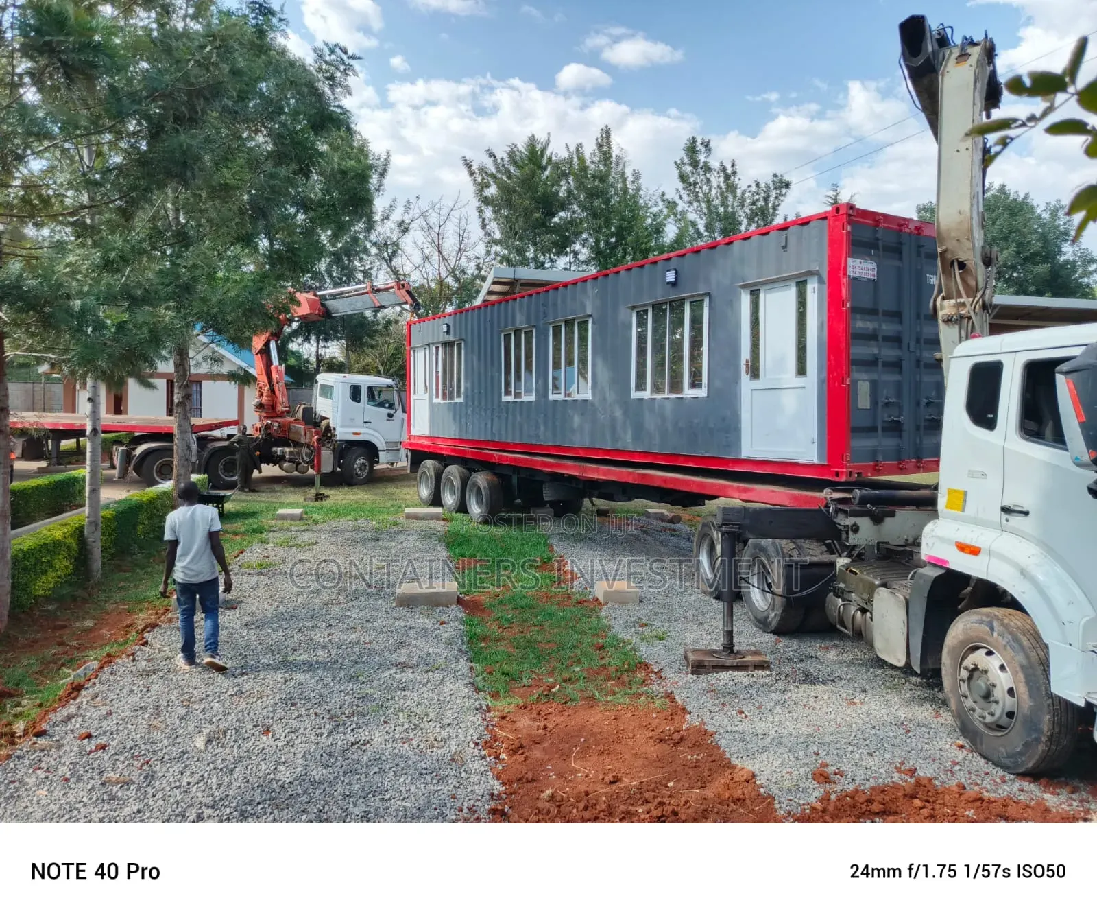Container Offices for Sale- Bungoma Express Units.