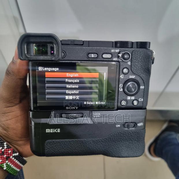 Sony Alpha A6500 Mirrorless With Battery Grip