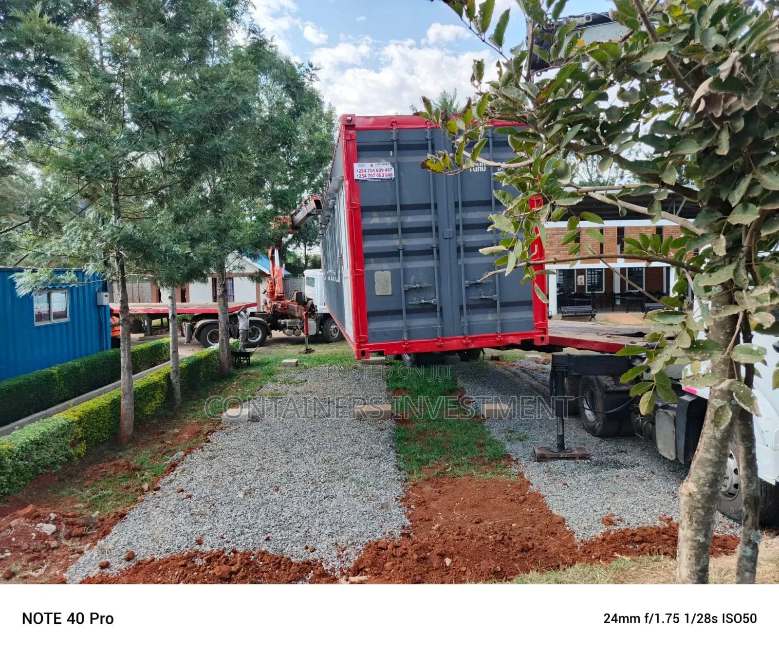 Container Offices for Sale- Delivery Team on Stand By.