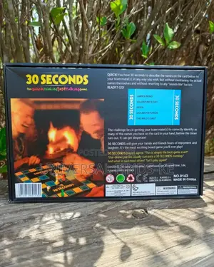 30 Seconds Card Game-Think Fast,Talk Fast Game