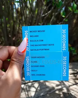 30 Seconds Card Game-Think Fast,Talk Fast Game