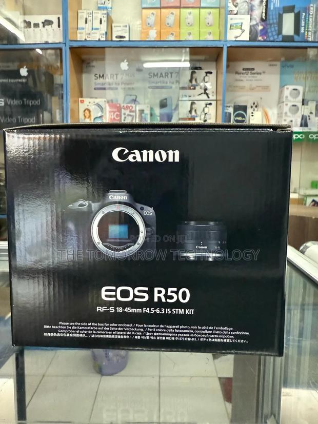 Canon Eos R50 With Rf 18-45mm Lens - thumbnail 2
