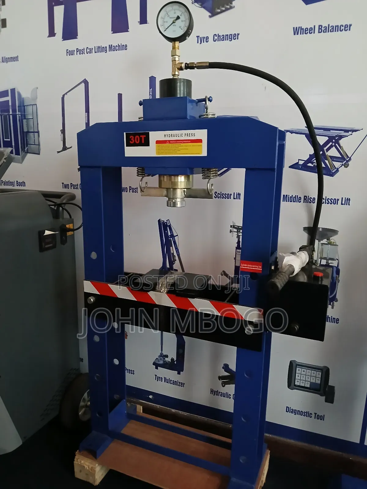 Hydraulic Shop Press-30ton