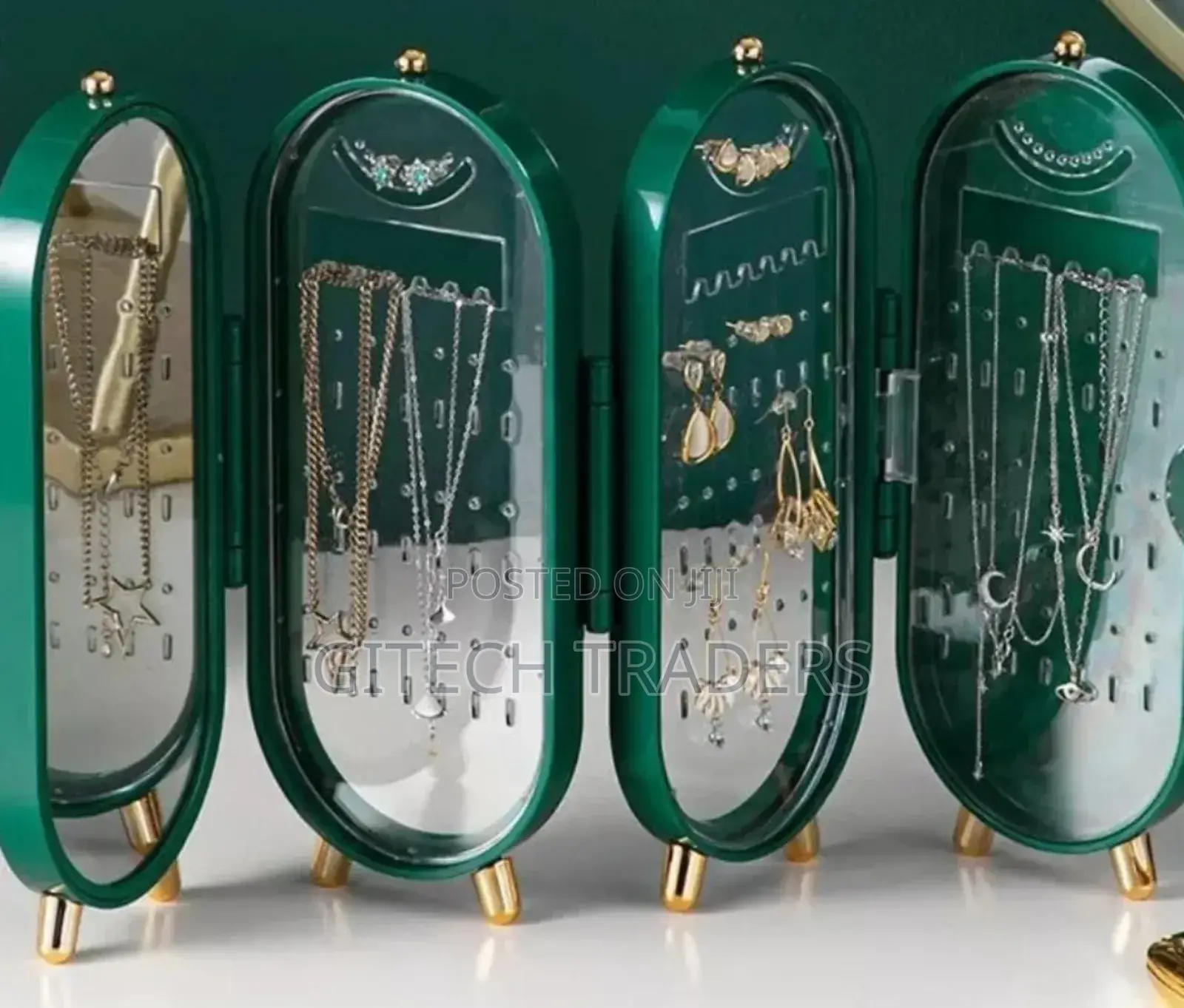 Foldable Jewelry Display Vintage Retro