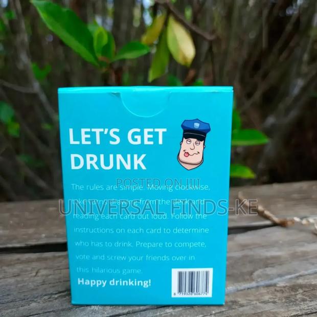 Party Drinking Card Game -Lets Get Drunk - main view