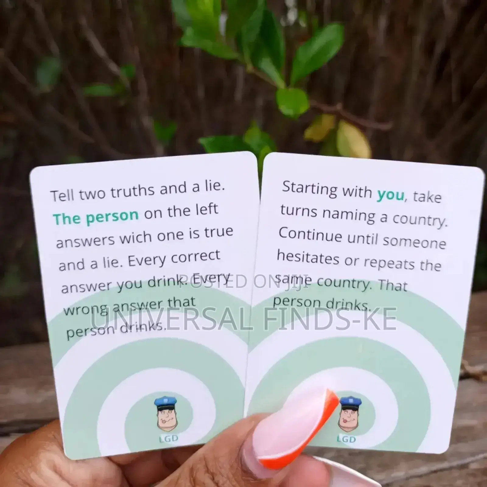 Party Drinking Card Game -Lets Get Drunk