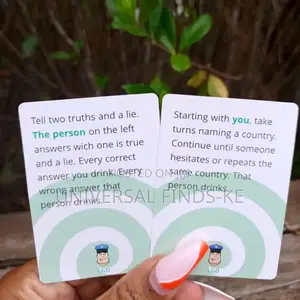 Party Drinking Card Game -Lets Get Drunk
