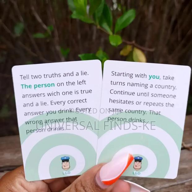 Party Drinking Card Game -Lets Get Drunk - thumbnail 2