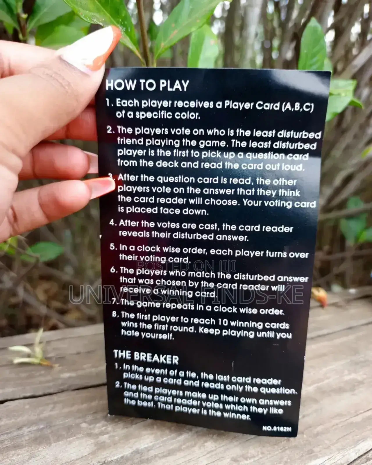 Disturbed Friends Card Game-Party Game