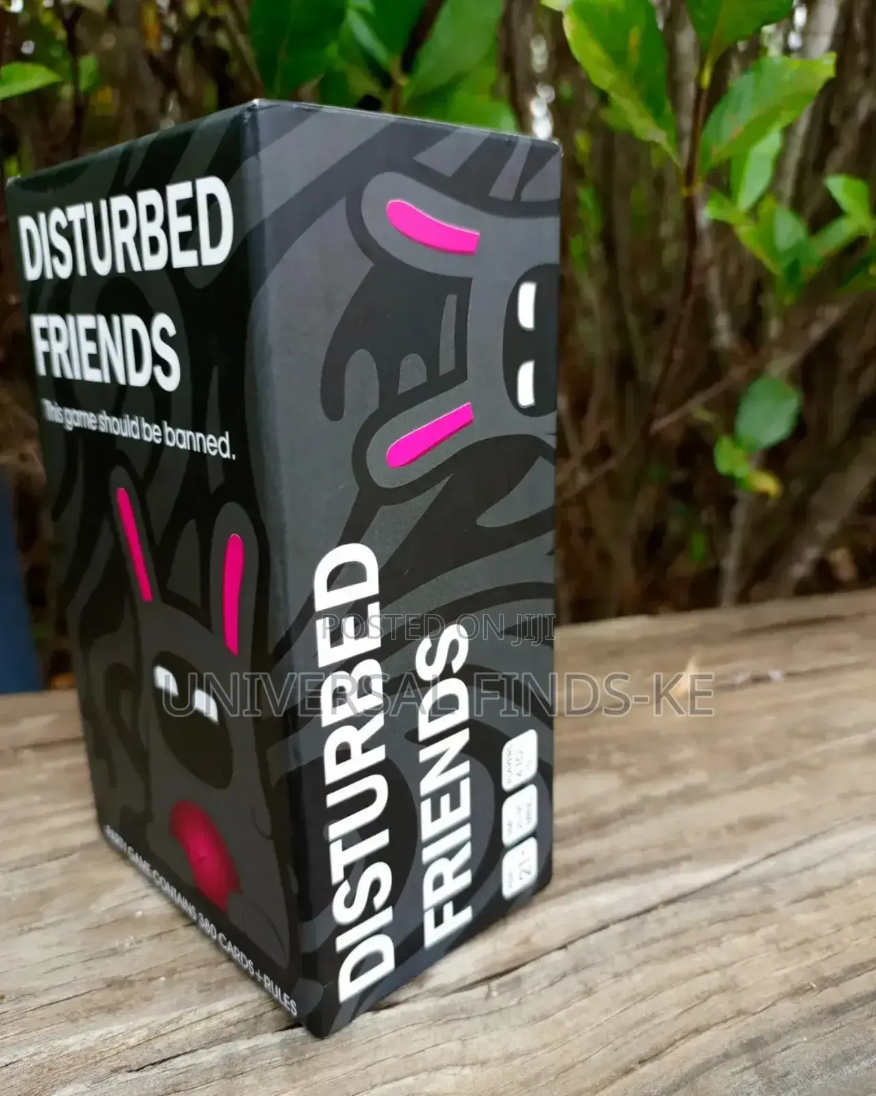 Disturbed Friends Party Card Game-380cards+Rules