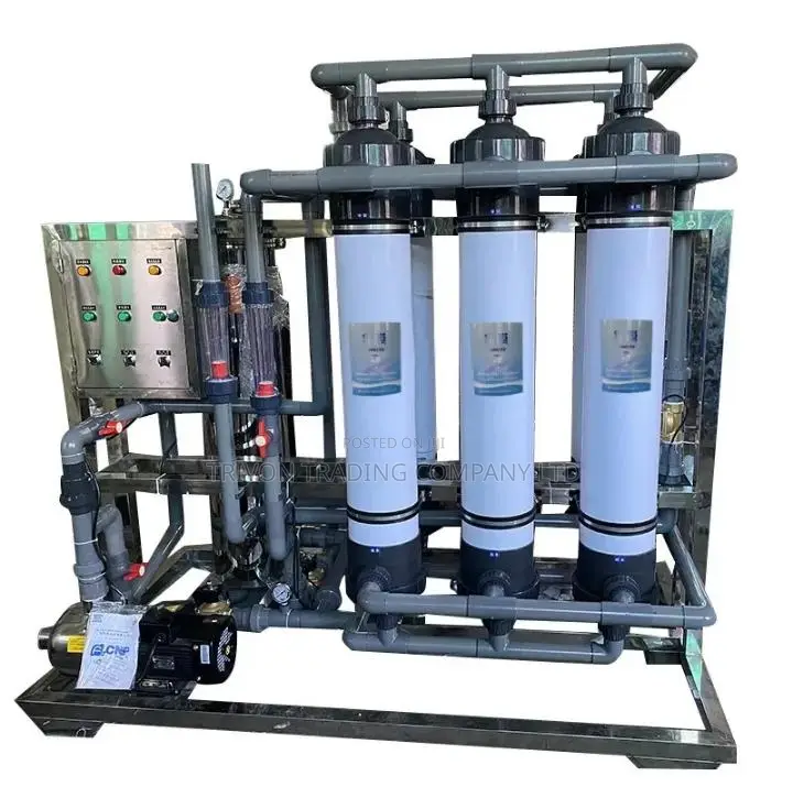 250 LPH Ultrafiltration (Uf) System
