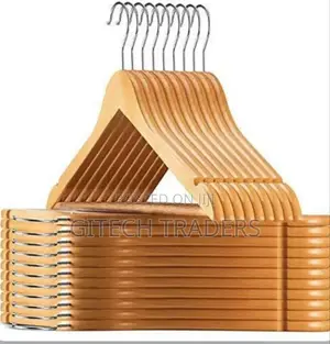 *10pcs Wooden Clothes Hanger