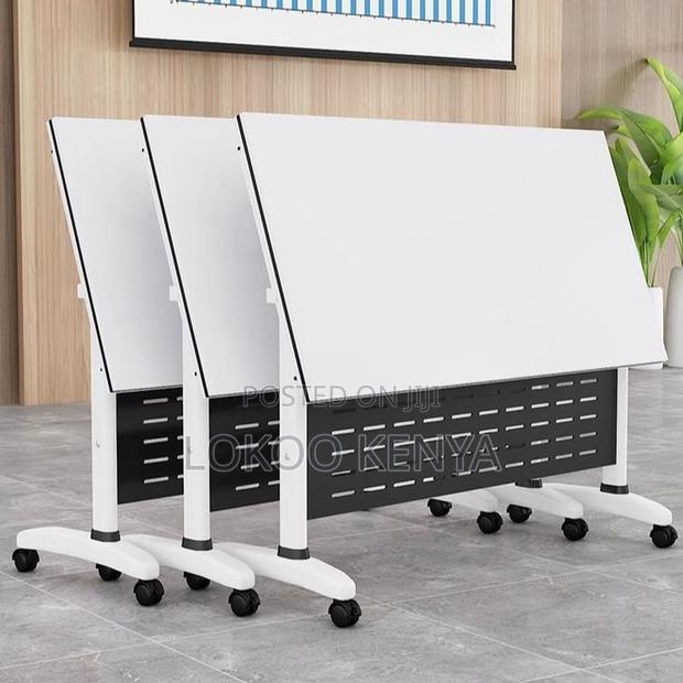 Office Desk : Foldable Conference Movable Desk - thumbnail 3