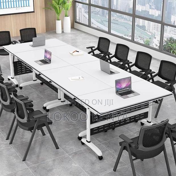 Office Desk : Foldable Conference Movable Desk - thumbnail 5