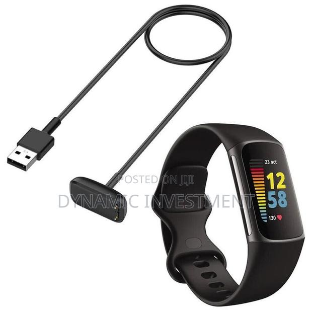 Fitbit Charge 5 Luxe Watch Magnetic Charging Cable/Charger - main view