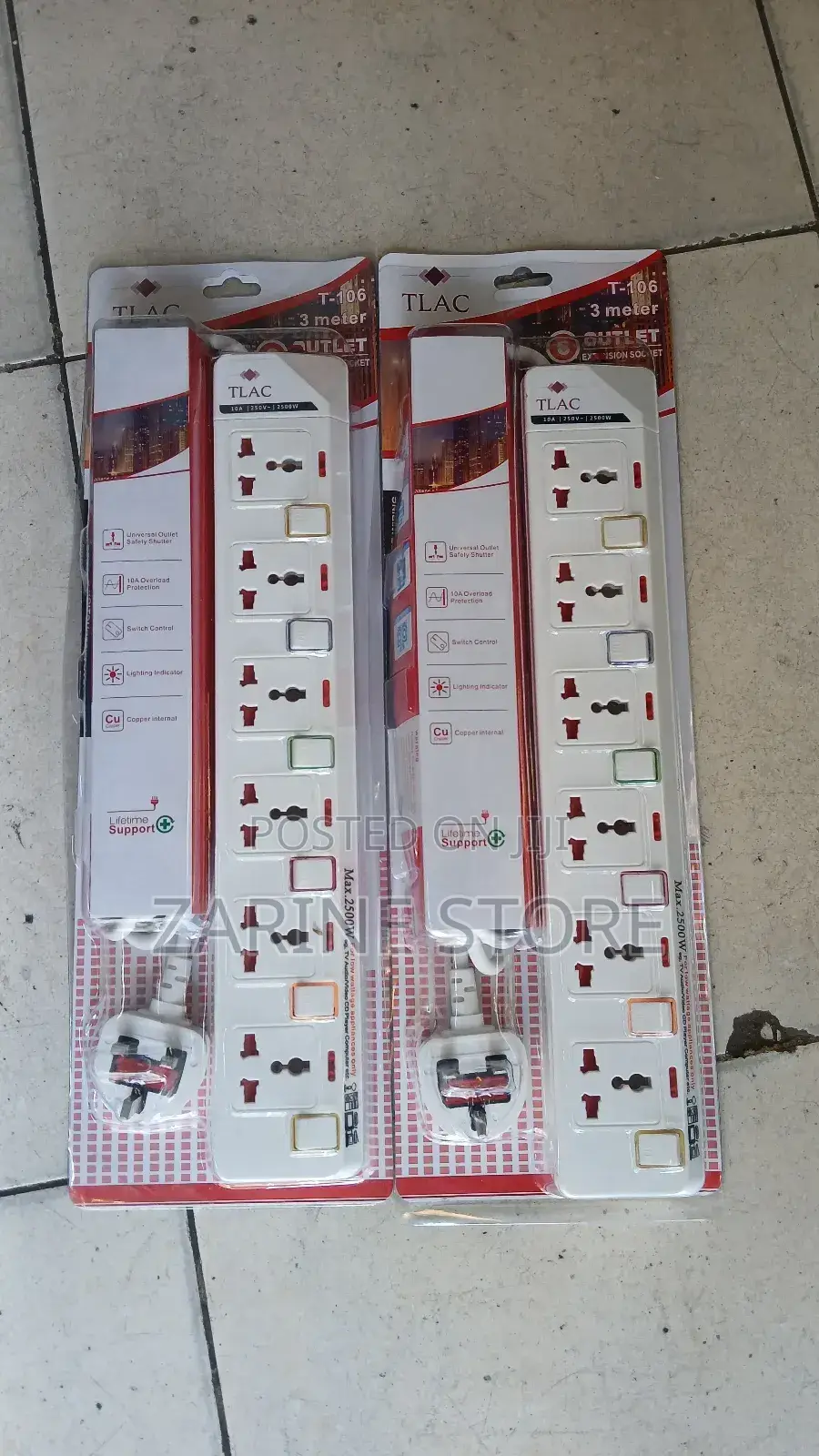 Tlac 6 Ways Power Extension