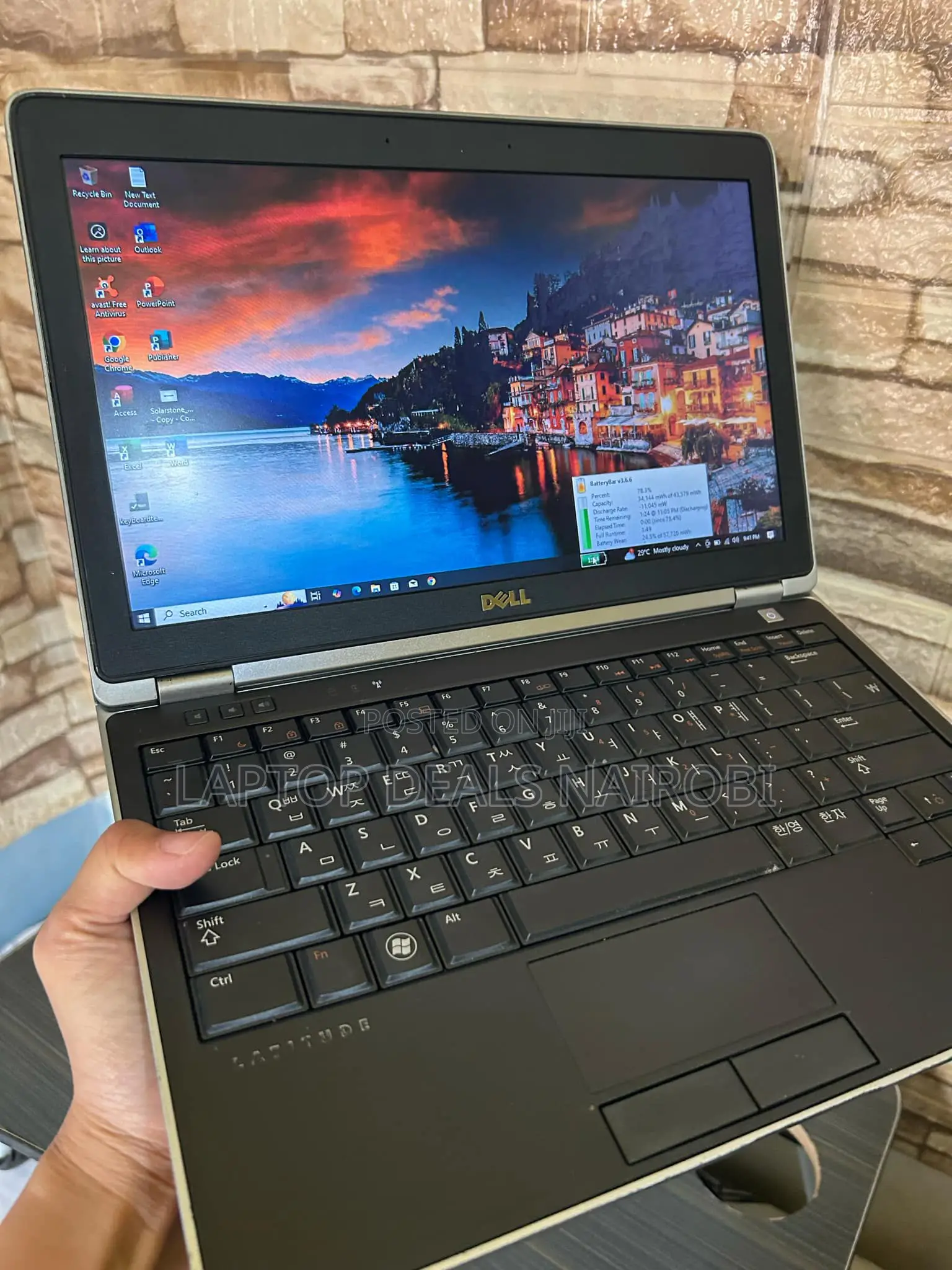 Laptop Dell Latitude E6220 4GB Intel Core I5 HDD 500GB