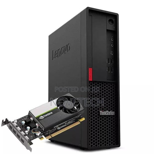 Desktop Computer Lenovo ThinkStation P330 8GB Intel Xeon SSD 256GB