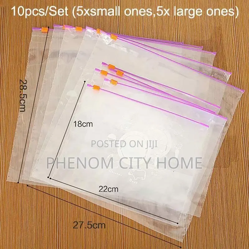 Ziplock Fridge Bags Available